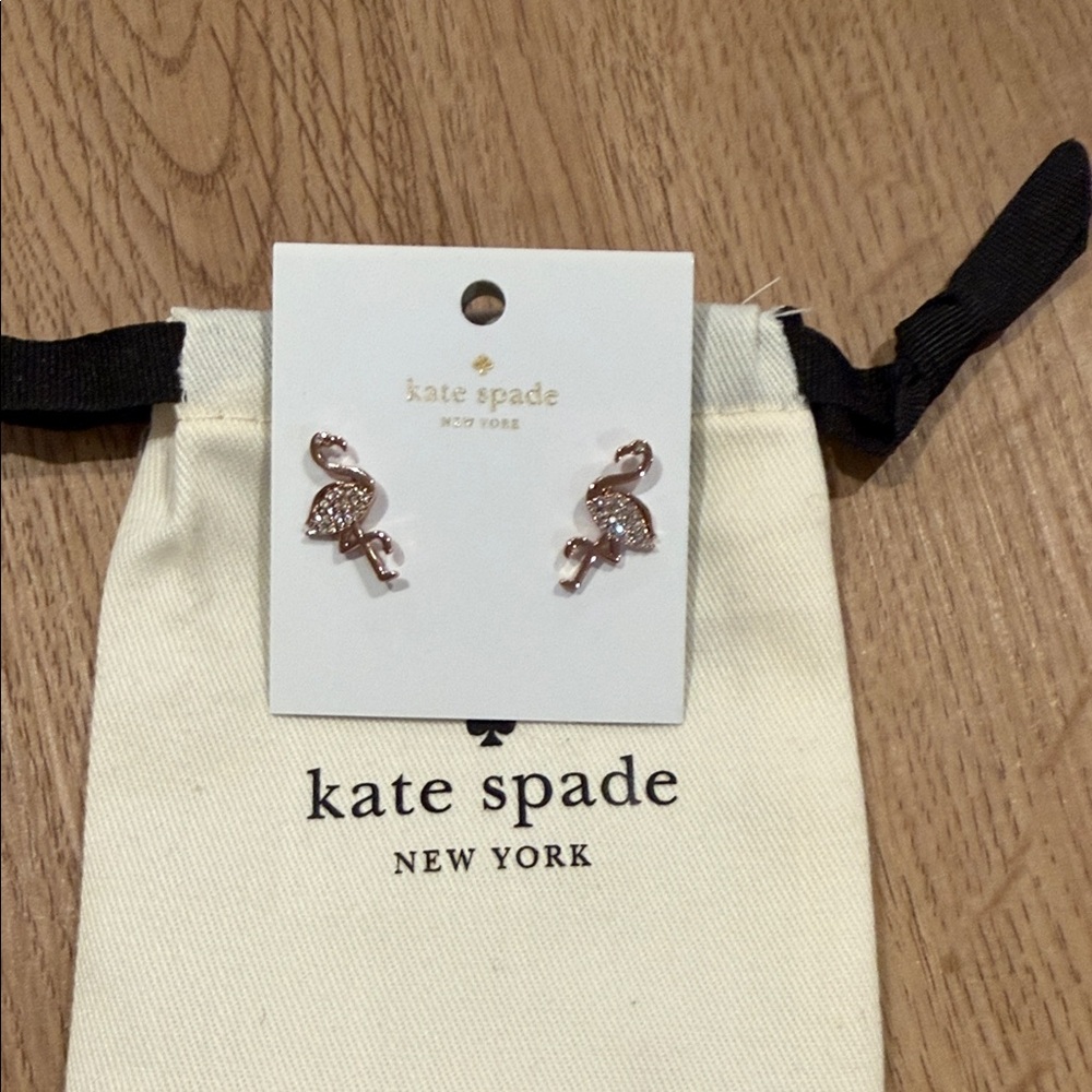 Kate Spade Flamingo Earrings